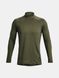 Under Armour термокофта CG Armour Fitted Mock (Olive), XL