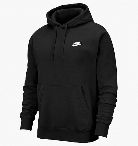 Nike толстовка NSW CLUB Fleece (Black), XL