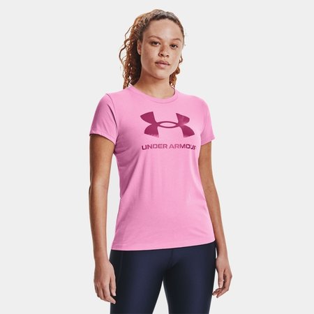 Under Armour жіноча футболка Sportstyle Graphic (Planet Pink), XS