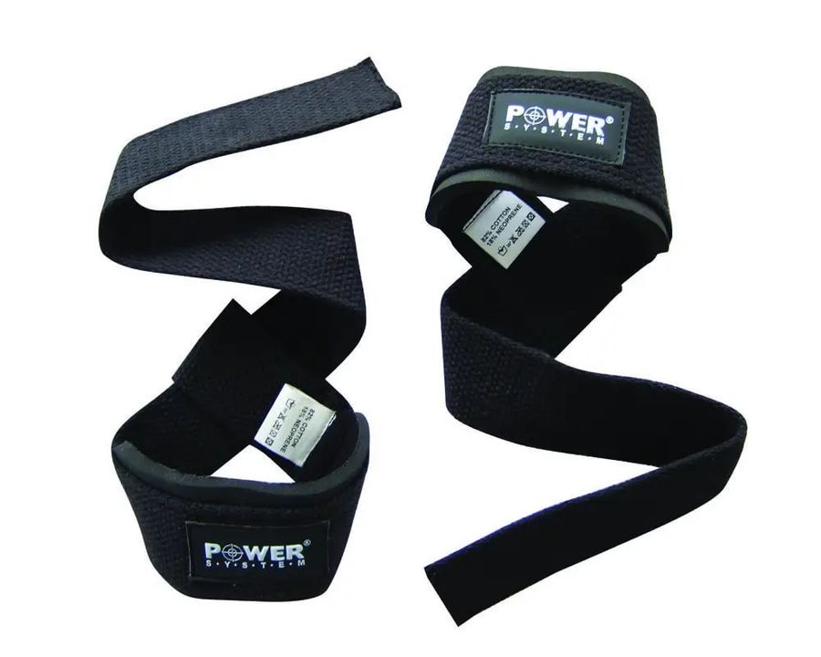 Power System кистевые ремни Power Straps (Black)