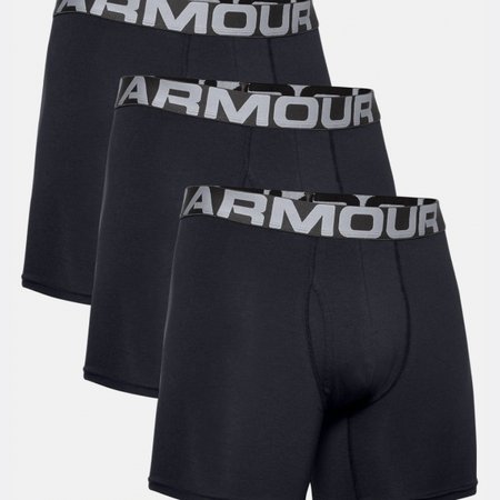 Under Armour боксерки Charged Cotton® 6 - 3 шт (BLACK), M