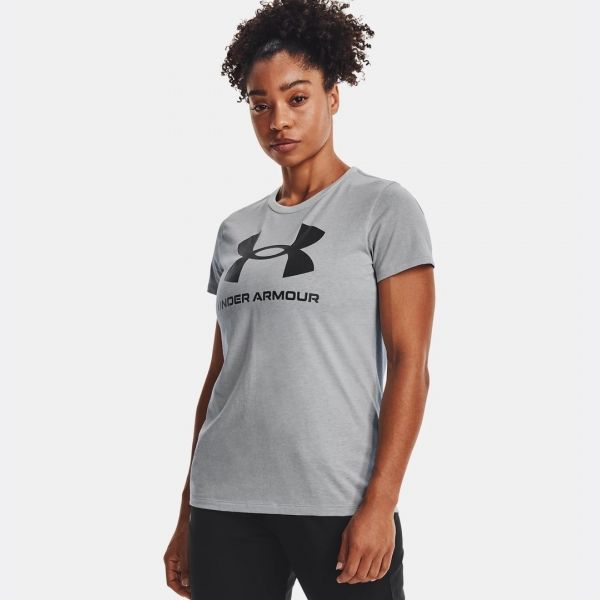 Under Armour жіноча футболка Sportstyle Graphic (Mod Gray), XS