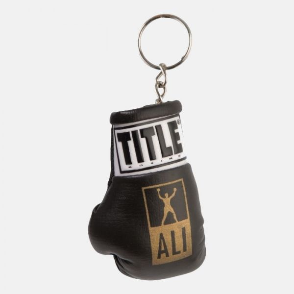 TITLE брелок Ali Boxing Glove (BLACK)