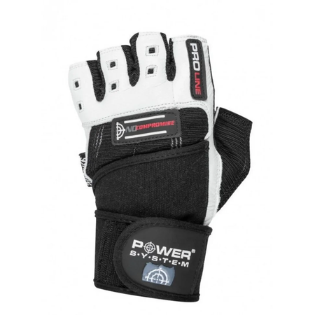 Power System перчатки для тренувань No Compromise (Black/White), XL