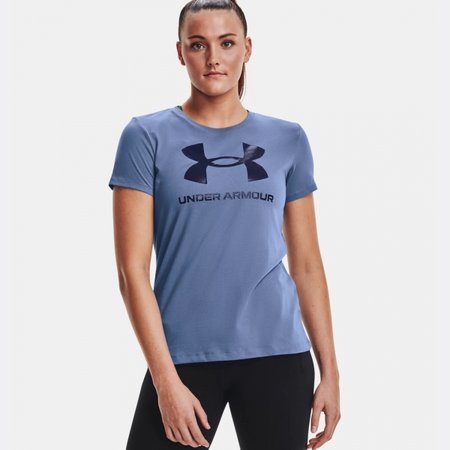 Under Armour женская футболка Sportstyle Graphic (Mineral Blue), XS