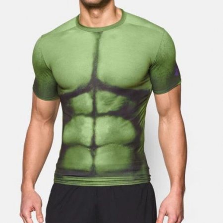 Under Armour компрессионная футболка Alter Ego Hulk, XXL