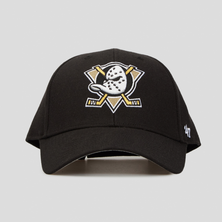 47 Brand кепка MVP NHL Anaheim Duck Lightning (Black)