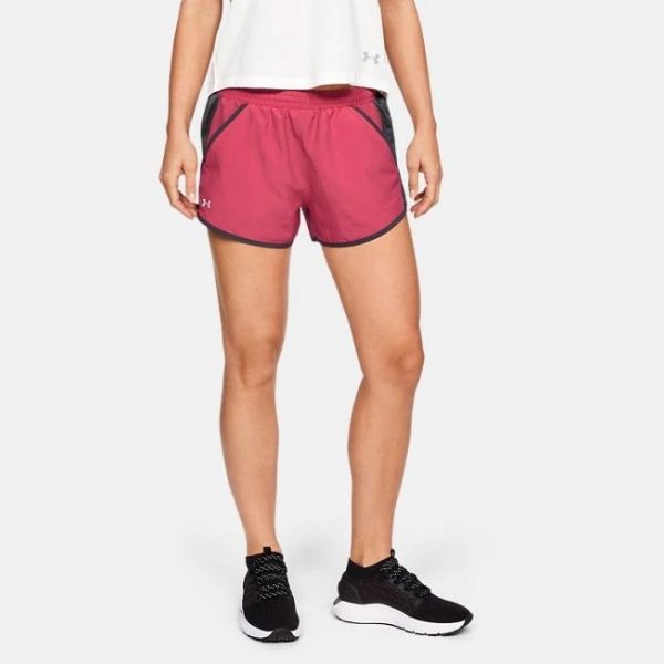 Under Armour женские шорты Fly-By (Impulse Pink), XS