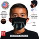 Secret Artist двостороння маска (Boho Tie Dye/Black), XL/XXL