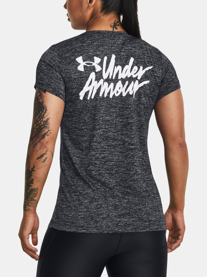 Under Armour жіноча футболка Tech Twist Graphic SS (Black), XS