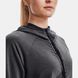 Under Armour женская толстовка Rival Terry Taped Full Zip (Jet Gray), XS