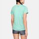 Under Armour женская футболка UA Tech™ Graphic V-Neck (Neo Turquoise), XS