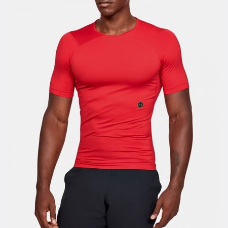Under Armour компресійна футболка RUSH™ Short (Red), L
