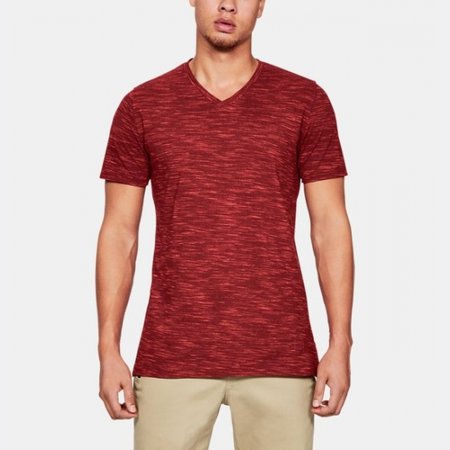 Under Armour футболка Sportstyle Core V-Neck (RED), XL