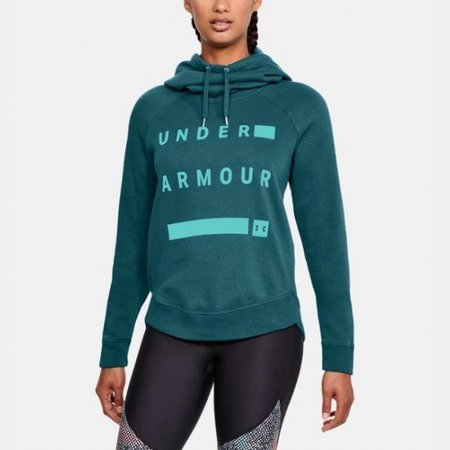 Under Armour жіноча худі Favorite Fleece Pullover Graphic (TEAL), M
