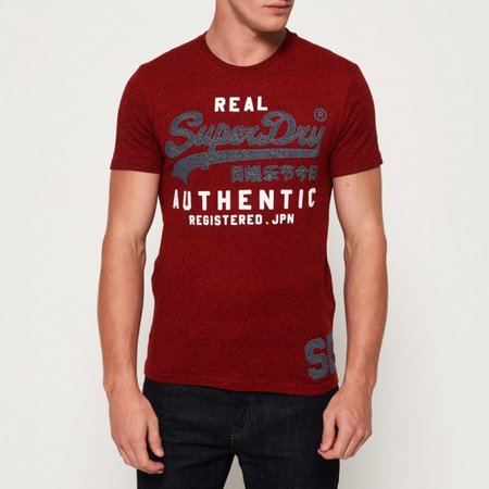 Superdry футболка Vintage Authentic Duo (Red), L