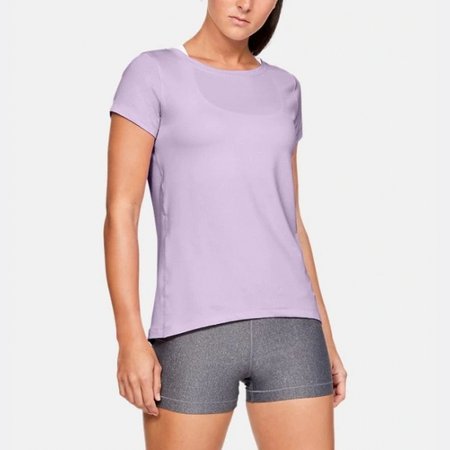 Under Armour женская футболка HeatGear® Armour (Purple Ace), S