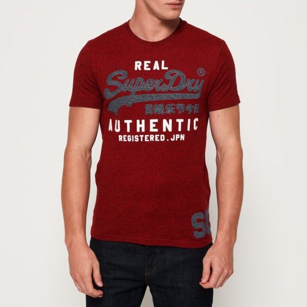 Superdry футболка Vintage Authentic Duo (Red), M