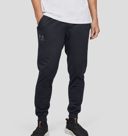 Under Armour штаны Sportstyle Joggers (Black-Gray), M