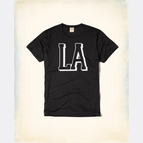 Hollister футболка Printed Graphic LA, XL