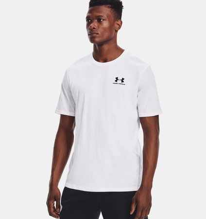 Under Armour футболка Sportstyle Left Chest (White), XL