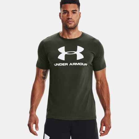 Under Armour футболка Sportstyle Logo (Baroque Green), XL