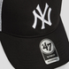 47 Brand кепка NY Yankees (Black/White/Green)