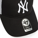47 Brand кепка NY YANKEES (BLACK/WHITE), Регулируемый