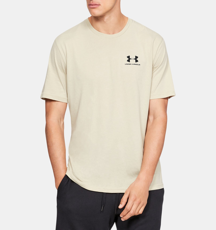 Under Armour футболка Sportstyle Left Chest (Khaki Base), M