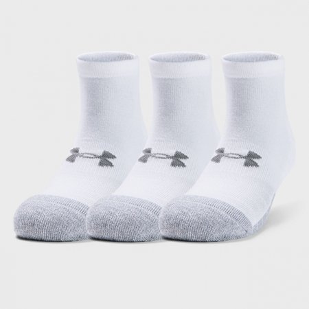 Under Armour шкарпетки HeatGear® Tech Lo Cut - 3 ПАРЫ (White), M