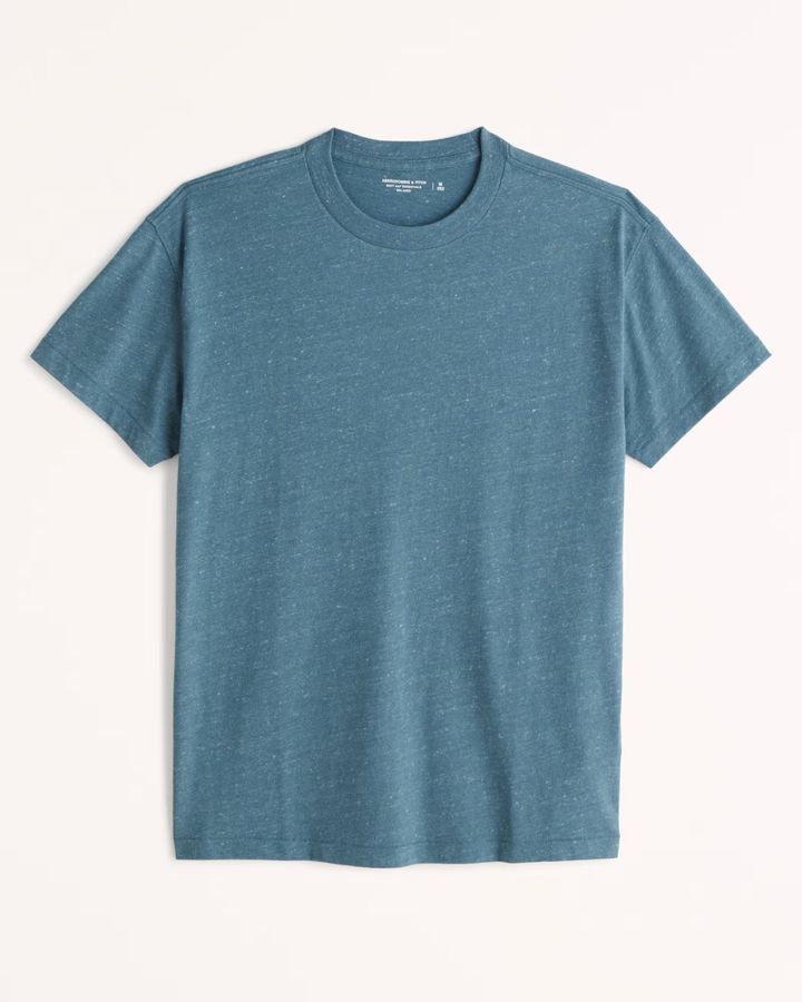 Abercrombie & fitch футболка Essential (Turquoise Blue), M