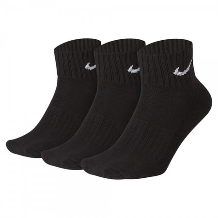 Nike носки Value Cush Ankle Black (3 ПАРЫ), L