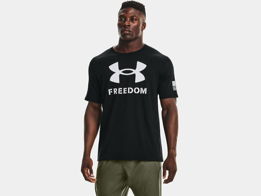 Under Armour футболка UA Freedom Logo (Black), M