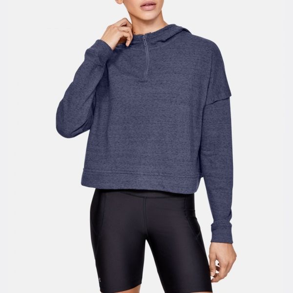 Under Armour жіноча худі Rival Terry (Blue Ink), XS