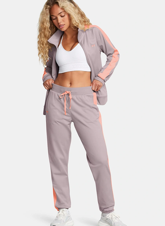 Under Armour жіночий костюм Tricot Tracksuit (Canyon Pink), S