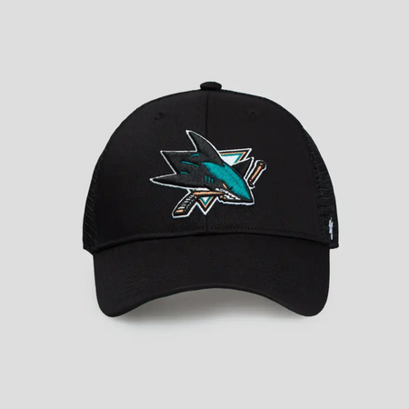 47 Brand кепка San Jose Sharks Branson (Black/Green)