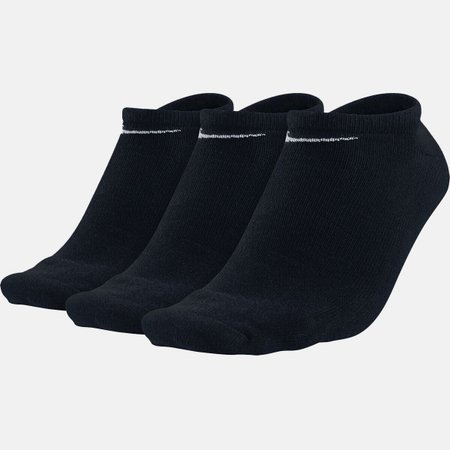 Nike носки No Show Black (3 ПАРЫ), XL